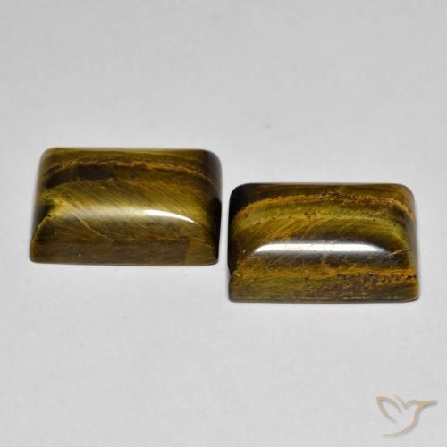 Shop natural 16.48ct Medium Light-Brown タイガーズアイ gems, バゲット, from タイ at GemSelect. In stock, global shipping!