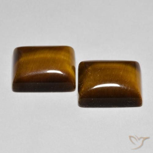 Shop natural 12.46ct ゴールドブラウン タイガーズアイ gems, バゲット, from タイ at GemSelect. In stock, global shipping!