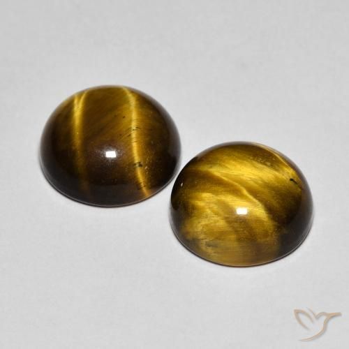 Shop natural 7.60ct ウォームブラウン タイガーズアイ gems, ラウンド, from タイ at GemSelect. In stock, global shipping!