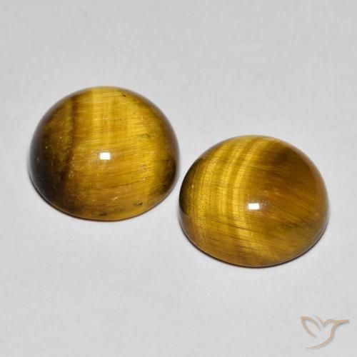 Shop natural 8.41ct ミディアムブラウン タイガーズアイ gems, ラウンド, from タイ at GemSelect. In stock, global shipping!