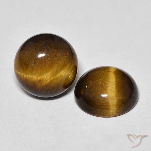 Shop natural 7.41ct ミディアムブラウン タイガーズアイ gems, ラウンド, from タイ at GemSelect. In stock, global shipping!