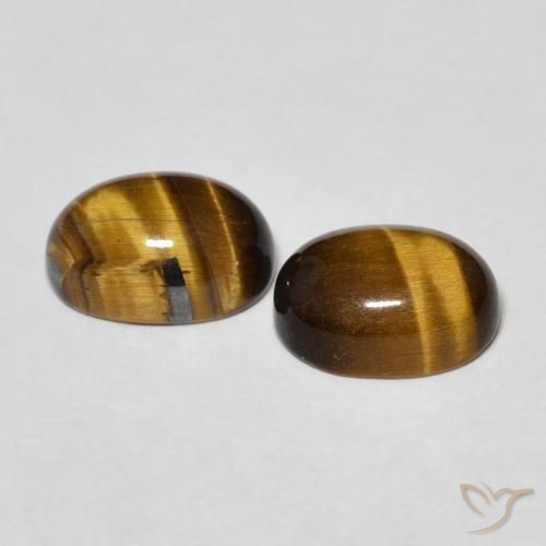 Shop natural 2.84ct ゴールドブラウン タイガーズアイ gems, 楕円形, from タイ at GemSelect. In stock, global shipping!