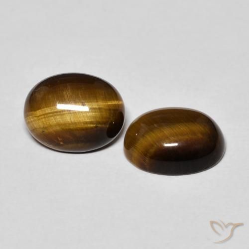 Shop natural 3.60ct ゴールドブラウン タイガーズアイ gems, 楕円形, from タイ at GemSelect. In stock, global shipping!