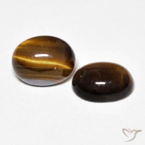 Shop natural 3.47ct ウォームブラウン タイガーズアイ gems, 楕円形, from タイ at GemSelect. In stock, global shipping!