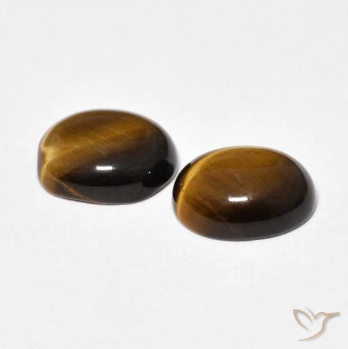 Shop natural 3.30ct Medium Dark-Brown タイガーズアイ gems, 楕円形, from タイ at GemSelect. In stock, global shipping!