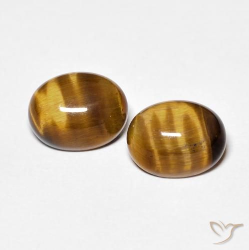 Shop natural 4.00ct ミディアムブラウン タイガーズアイ gems, 楕円形, from タイ at GemSelect. In stock, global shipping!