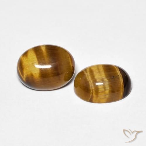 Shop natural 4.00ct ミディアムブラウン タイガーズアイ gems, 楕円形, from タイ at GemSelect. In stock, global shipping!