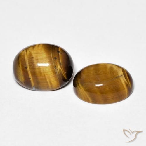 Shop natural 4.12ct 黄色がかったブラウン タイガーズアイ gems, 楕円形, from タイ at GemSelect. In stock, global shipping!