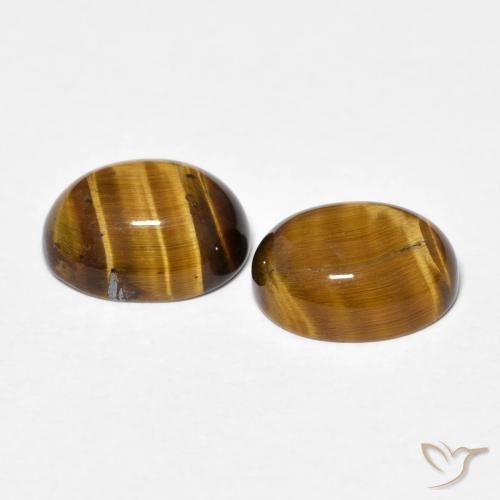 Shop natural 4.12ct 黄色がかったブラウン タイガーズアイ gems, 楕円形, from タイ at GemSelect. In stock, global shipping!
