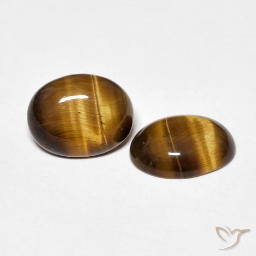 Shop natural 2.70ct ウォームブラウン タイガーズアイ gems, 楕円形, from タイ at GemSelect. In stock, global shipping!