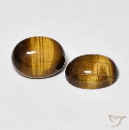 Shop natural 3.21ct ミディアムブラウン タイガーズアイ gems, 楕円形, from タイ at GemSelect. In stock, global shipping!