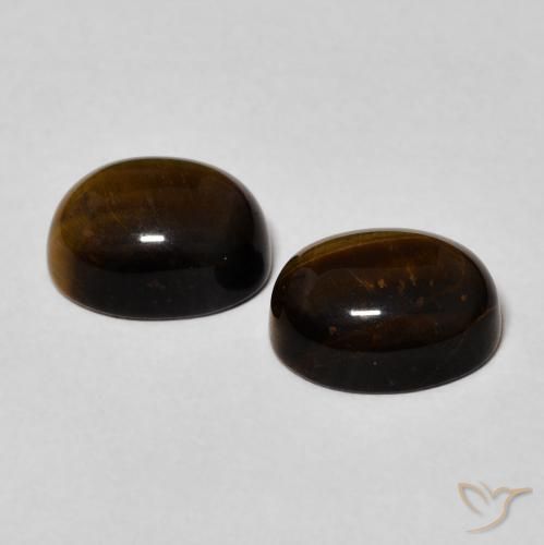 Shop natural 4.46ct ウォームブラウン タイガーズアイ gems