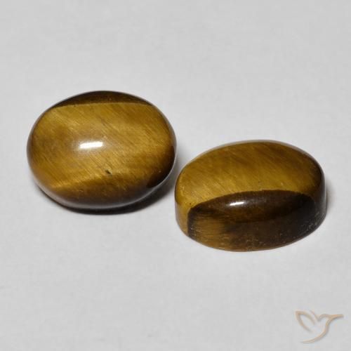 Shop natural 6.17ct 黄色がかったブラウン タイガーズアイ gems, 楕円形, from タイ at GemSelect. In stock, global shipping!