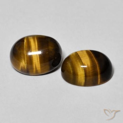 Shop natural 4.10ct ウォームブラウン タイガーズアイ gems, 楕円形, from タイ at GemSelect. In stock, global shipping!