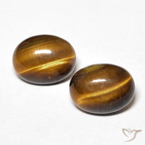 Shop natural 2.44ct ゴールドブラウン タイガーズアイ gems, 楕円形, from タイ at GemSelect. In stock, global shipping!