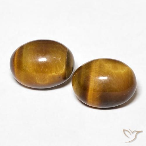 Shop natural 2.64ct ゴールドブラウン タイガーズアイ gems, 楕円形, from タイ at GemSelect. In stock, global shipping!