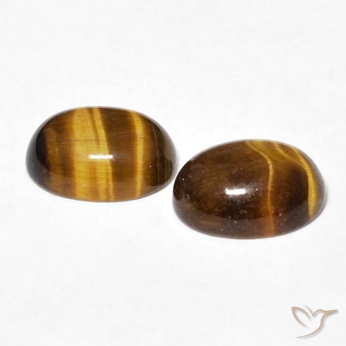 Shop natural 2.45ct ウォームブラウン タイガーズアイ gems, 楕円形, from タイ at GemSelect. In stock, global shipping!