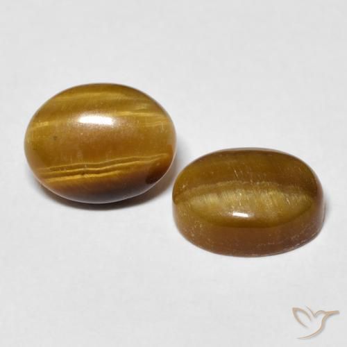 Shop natural 6.08ct ウォームブラウン タイガーズアイ gems, 楕円形, from タイ at GemSelect. In stock, global shipping!