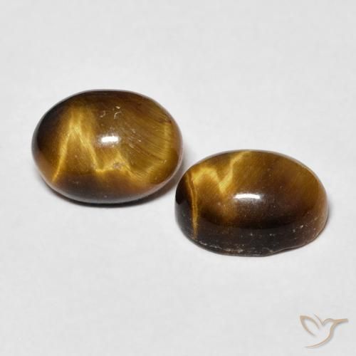 Shop natural 3.34ct 黄色がかったブラウン タイガーズアイ gems, 楕円形, from タイ at GemSelect. In stock, global shipping!