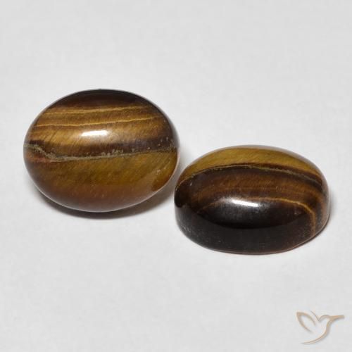 Shop natural 6.10ct ミディアムブラウン タイガーズアイ gems, 楕円形, from タイ at GemSelect. In stock, global shipping!
