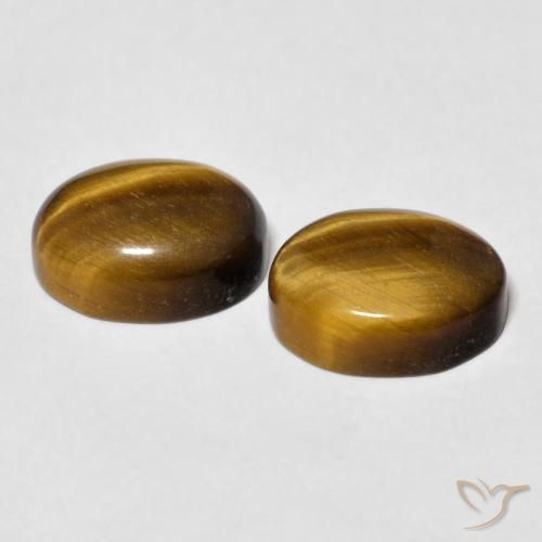 Shop natural 5.92ct ウォームブラウン タイガーズアイ gems, 楕円形, from タイ at GemSelect. In stock, global shipping!