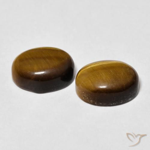 Shop natural 6.38ct ゴールドブラウン タイガーズアイ gems, 楕円形, from タイ at GemSelect. In stock, global shipping!