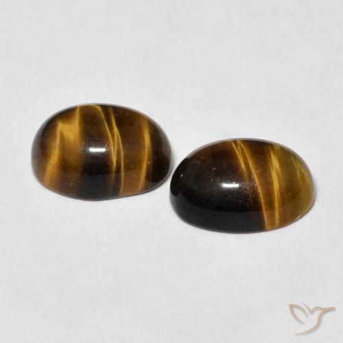 Shop natural 2.59ct ゴールドブラウン タイガーズアイ gems, 楕円形, from タイ at GemSelect. In stock, global shipping!