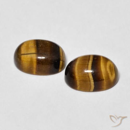Shop natural 2.69ct Medium Dark-Brown タイガーズアイ gems, 楕円形, from タイ at GemSelect. In stock, global shipping!