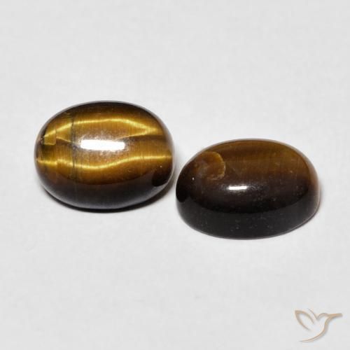 Shop natural 3.01ct Medium Dark-Brown タイガーズアイ gems, 楕円形, from タイ at GemSelect. In stock, global shipping!