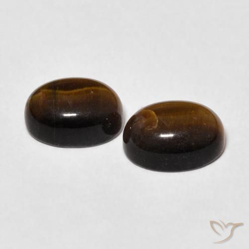 Shop natural 3.01ct Medium Dark-Brown タイガーズアイ gems, 楕円形, from タイ at GemSelect. In stock, global shipping!