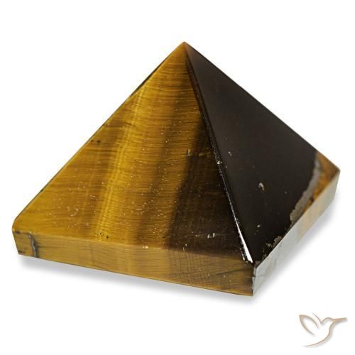 85.50カラットの天然ゴールドブラウンタイガーズアイ、四角形、オペーク