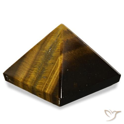 85.18カラットの天然黄色がかったブラウンタイガーズアイ、四角形、オペーク