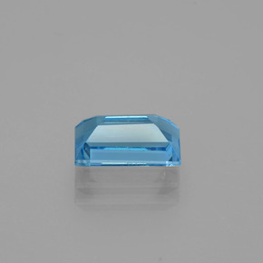 1.96カラットの天然スイスブルートパーズ（8.8×5.3 mm・バゲット）