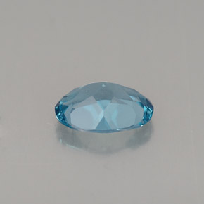 1.42カラットの天然ロンドンブルートパーズ（8.3×6.1 mm・オーバルカット）