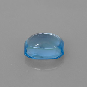 3.19カラットの天然スイスブルートパーズ（9.1×7.1 mm・エメラルドカット）