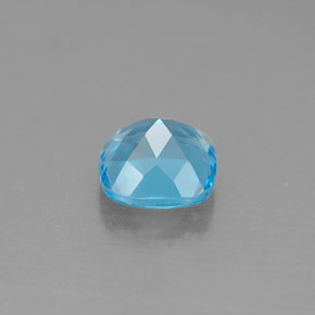 1.93カラットの天然スイスブルートパーズ（7.1×7 mm・クッションカット）