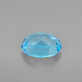 2.51カラットの天然スイスブルートパーズ（8.9×7 mm・オーバルカット）