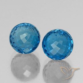 Shop natural 9.04ct ロンドンブルー トパーズ gems, スフェア / ボール, from ブラジル at GemSelect. In stock, global shipping!