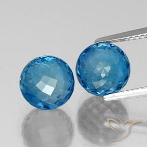Shop natural 9.58ct スイスブルー トパーズ gems, スフェア / ボール, from ブラジル at GemSelect. In stock, global shipping!