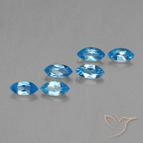 Shop natural 2.87ct スイスブルー トパーズ gems, マーキーズ, from ブラジル at GemSelect. In stock, global shipping!