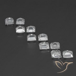 Shop natural 7.97ct ホワイト トパーズ gems, 四角形, from ブラジル at GemSelect. In stock, global shipping!