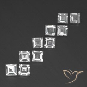 Shop natural 7.10ct ホワイト トパーズ gems, 四角形, from ブラジル at GemSelect. In stock, global shipping!