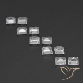 Shop natural 7.35ct ホワイト トパーズ gems, 四角形, from ブラジル at GemSelect. In stock, global shipping!