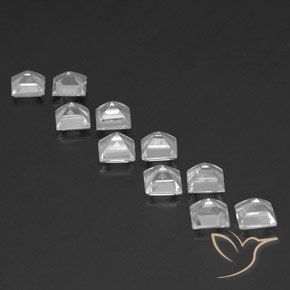 Shop natural 8.32ct ホワイト トパーズ gems, 四角形, from ブラジル at GemSelect. In stock, global shipping!
