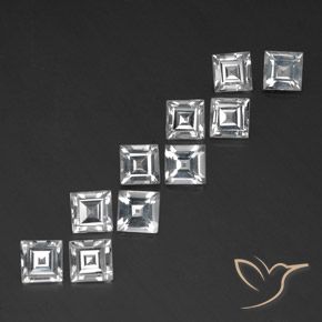 Shop natural 7.68ct ホワイト トパーズ gems, 四角形, from ブラジル at GemSelect. In stock, global shipping!