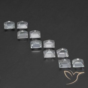Shop natural 8.26ct ホワイト トパーズ gems, 四角形, from ブラジル at GemSelect. In stock, global shipping!