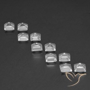 Shop natural 7.98ct ホワイト トパーズ gems, 四角形, from ブラジル at GemSelect. In stock, global shipping!