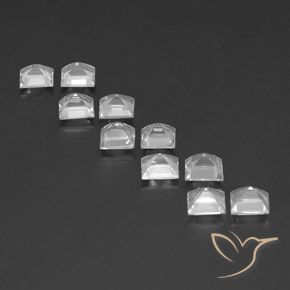 Shop natural 7.45ct ホワイト トパーズ gems, 四角形, from ブラジル at GemSelect. In stock, global shipping!