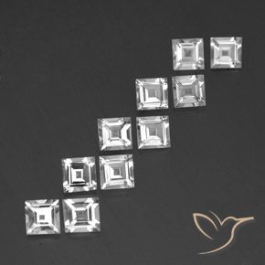 Shop natural 7.15ct ホワイト トパーズ gems, 四角形, from ブラジル at GemSelect. In stock, global shipping!