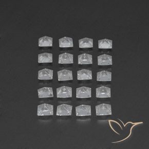 Shop natural 4.97ct ホワイト トパーズ gems, 四角形, from ブラジル at GemSelect. In stock, global shipping!